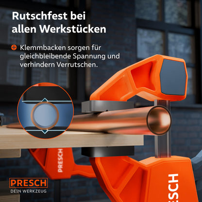 Presch Schnellspann Einhandzwingen Set 4 Stk. – 150/300mm