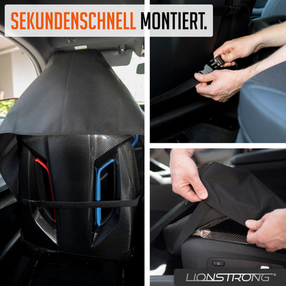 LIONSTRONG Autositzschoner Vordersitz, wasserdicht, 2 Stück