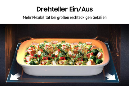 Samsung MS2AK3515AS/EG Mikrowelle 800W, 23l - Silber