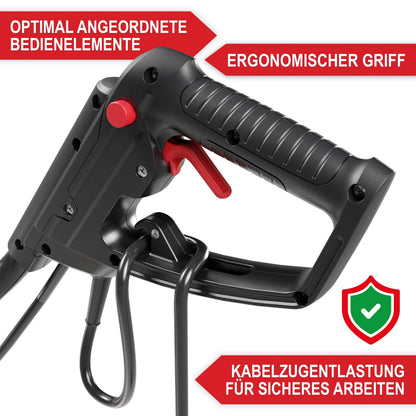 ONBEST Elektro Gartenfräse T1545, 1500 W, 45 cm Arbeitsbreite