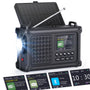 ROCAM CR1030DAB Kurbelradio DAB+/UKW, Solar-Notfallradio Bluetooth mit Farbdisplay und Handkurbel