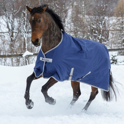 Bucas Freedom Turnout 145 Pferdedecke Light Navy/Silber