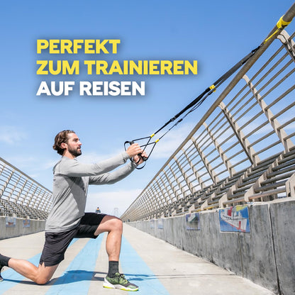 TRX GO Schlingentrainer in Grau – Ganzkörpertraining für unterwegs