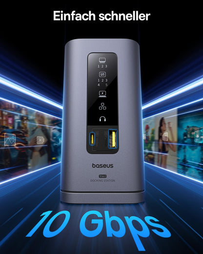 Baseus Spacemate Displaylink USB-C Docking Station 11-in-1 3x 4K