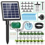 AnseTo Solar Bewässerungssystem BSV-IC007 mit 15 m Tropfschlauch, Solarpanel separat