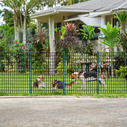 ARIFARO U-Zaunpfosten Kein Graben - 122cm, 10er-Pack