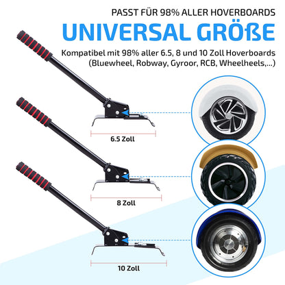 EasyCruiser BLAUSTEIN Hoverkart für 6.5-10 Zoll Hoverboards