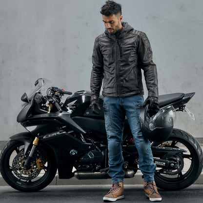 REBELHORN Urban III MotorradJeans Herren mit Protektoren - Loose Fit