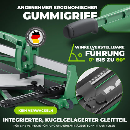 BOLKERS® ProCut XL 1200 Fliesenschneider - 1200mm Schnittlänge