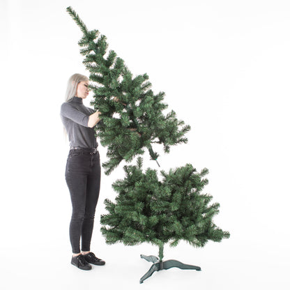 DecoKing Lena Künstlicher Weihnachtsbaum 220 cm Grün