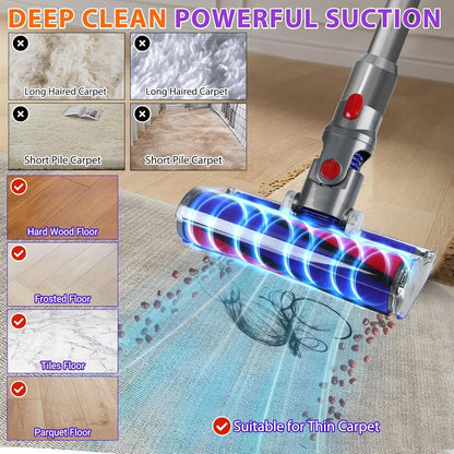OMYOPY Softwalze Bodendüse Ersatzteil für Dyson V7 V8 V10 V11 V15