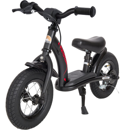 BIKESTAR Classic Kinderlaufrad - 10 Zoll Schwarz Matt