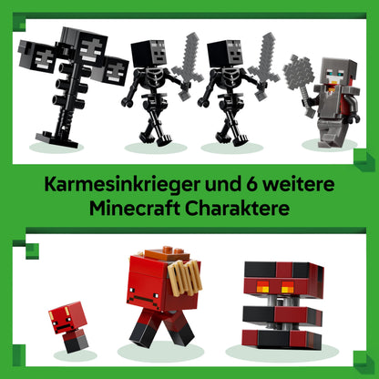 LEGO Minecraft Duell mit dem Wither, Bauset 21590 ab 8 Jahren