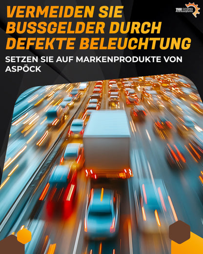 The Drive Aspöck Multipoint II Rückleuchten-Satz für Anhänger