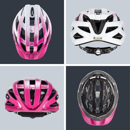 Uvex air wing Fahrradhelm pink-weiss 52-57 cm für Damen und Herren