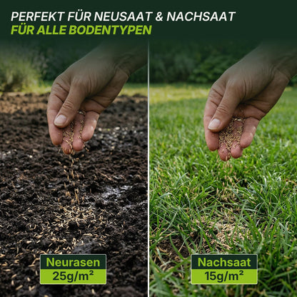 TerraUno Rasensamen schnellkeimend RSM, 10 kg für 200 m²