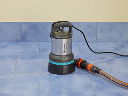 Gardena 11000 Klarwasser-Tauchpumpe – Flachabsaugung (09032-20)