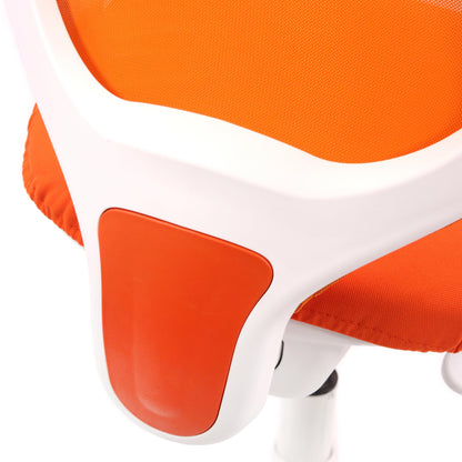 hjh OFFICE 736418 Kid Ergo Kinderstuhl Orange/Weiss