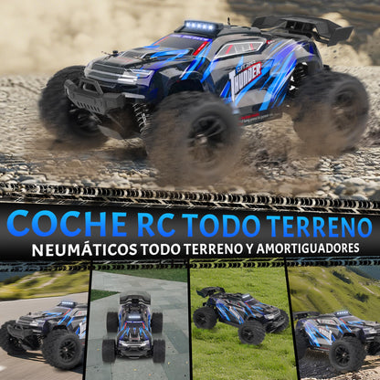 JOYTREKY Ferngesteuertes Auto 1:18 4WD Offroad 40 km/h blau