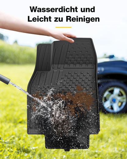 3W TPE Fussmatten und Kofferraumwanne für Tesla Model Y Juniper