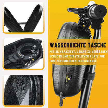 AMZLOCK E-Scooter Schloss 8 mm Kettenschloss mit Handschellenschloss