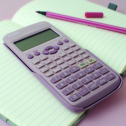 Casio fx-83GT X Wissenschaftlicher Taschenrechner - Pink