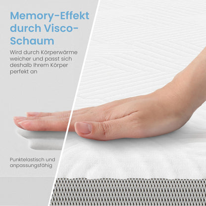 ELONEO Visco Memory Foam Matratzentopper - 5cm 160x200cm