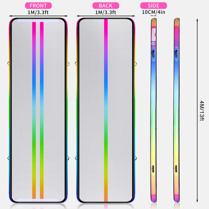 ROMELANDS Turnmatte Aufblasbar – 3M, 10 cm hoch