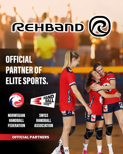 Rehband Knieschützer Neopren Sport Hallensport - Schwarz Gr. M