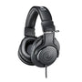 Audio-Technica ATH-M20X Professioneller Monitorkopfhörer Schwarz mit ohrumschliessendem Design und 3 m Kabel