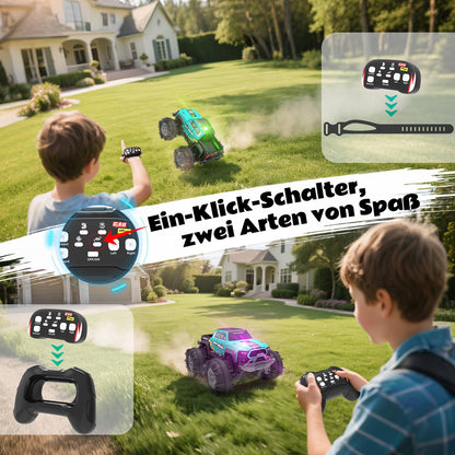 SIVQIKE BG028 4WD Amphibien-RC-Auto mit Gestensensor und LED
