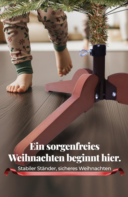 4smile Weihnachtsbaum künstlich realistisch - 180 cm Dunkelgrün