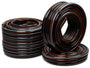 STRÜBER CARBON Gartenschlauch 4-lagig, PVC, 3/4 Zoll, 50 m – Bewässerungsschlauch mit Kreuzgewebe