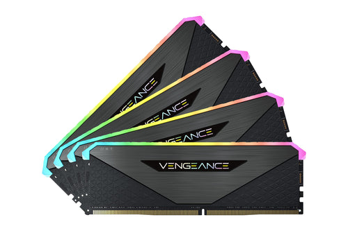 Corsair Vengeance RGB RT DDR4 Arbeitsspeicher 32GB 3600MHz Schwarz. Mit RGB-Beleuchtung. Verbessert die PC-Leistung.