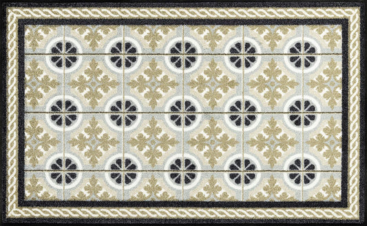 wash+dry Kitchen Tiles Fußmatte 75x120 cm – Indoor/Outdoor
