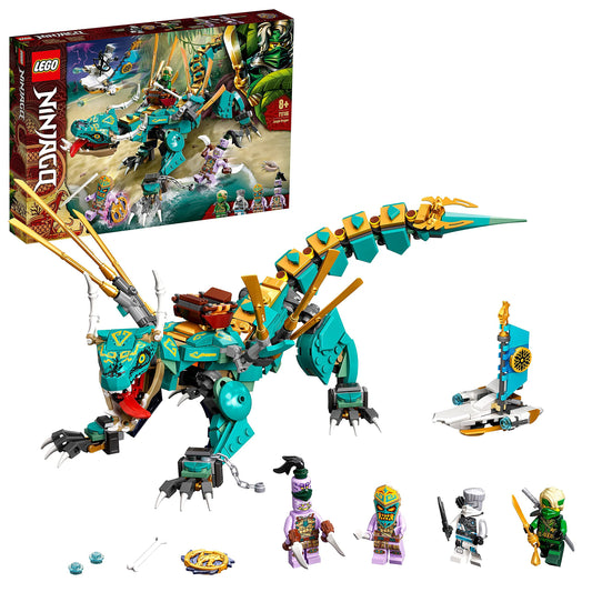 LEGO Ninjago Dschungeldrache - Bauset mit Minifiguren