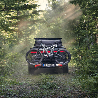 Thule Epos Fahrradträger Anhängerkupplung 3 Fahrräder Schwarz