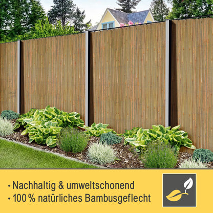 Sol Royal SolVision B89 Bambus Sichtschutz 80x600 cm für Garten