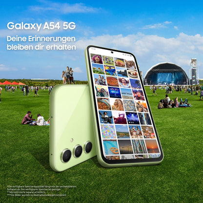 Samsung Galaxy A54 5G Smartphone, 128 GB, Awesome Graphite