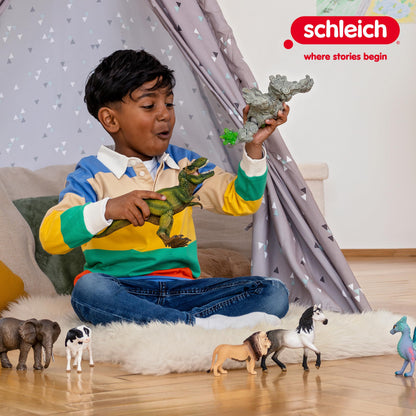 Schleich Horse Club Pick-up mit Pferdeanhänger 42346, 38-teiliges Set
