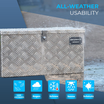 Aluminium Transportbox Truckbox Werkzeugkasten – 615x265x300 mm