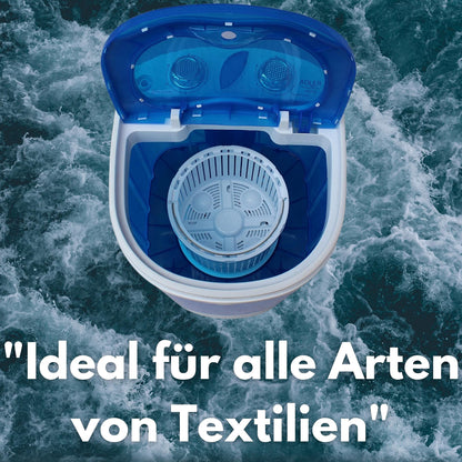 Steinborg Mini Waschmaschine mit Schleuder Reisewaschmaschine 3 KG