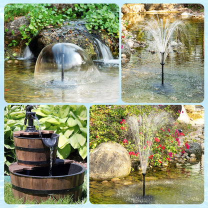 Biling Teichfilter Komplettset mit Pumpe 2500 l/h für Gartenteich