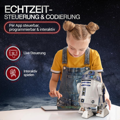 Clementoni Star Wars R2-D2 Roboter Bausatz mit App ab 8 Jahren