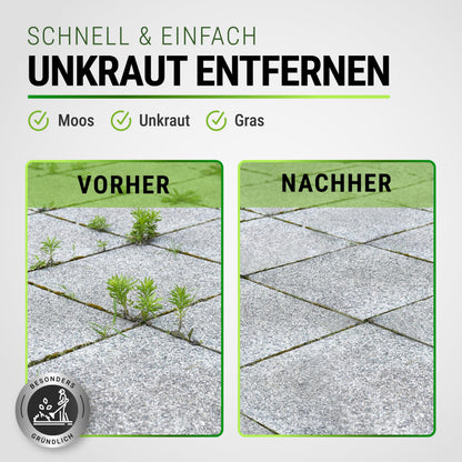 FISO Profi Unkrautbürste 2er Set – Wildkrautbürste für Motorsense