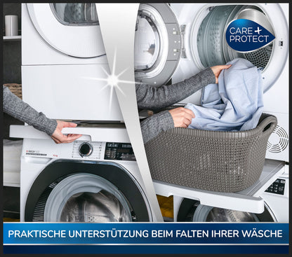 CARE+PROTECT Zwischenbaurahmen – Waschmaschine Trockner Verbindung