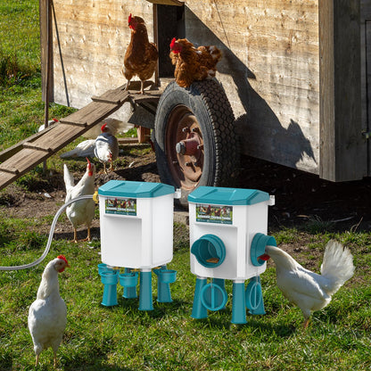 CHAMUTY Automatische Geflügeltränke 7L – Schwimmerventil