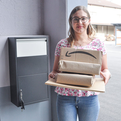 Haussmann BOX391 Paketbriefkasten – Paketstation für Zuhause