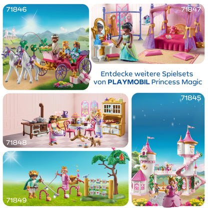 PLAYMOBIL Princess Magic Prinzessinnenschloss mit Königspaar - 71845