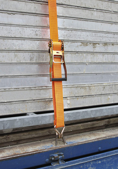 Kerbl Ratschenzurrgurt Spitzhaken 2000kg 15m 50mm orange (4 Stk)